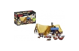 Playmobil 71266 Astérix : Hutte d'Ordralfabetix, Le poissonnier Ordralfabétix et sa Femme Iélosubmarine , Jouets pour Enfants à partir de 5 Ans