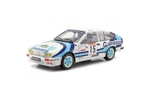 SOLIDO- Voiture Miniature de Collection, 1802305, White/Blue