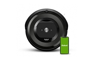 iRobot Roomba e6 (e6192) - Aspirateur Robot Connecté - 2 brosses Caoutchouc Multisurfaces Anti-emmêlement - Idéal Animaux - Suggestions personnalisées - Compatible Assistants vocaux Alexa et Google