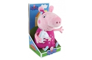 Jemini- Peppa Pig Peluche 30 cm, 023801, Rose