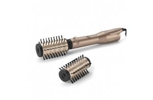 Babyliss AS952E - BaByliss Paris - Brosse soufflante rotative Big Hair Dual, Or, 1 Unité (Lot de 1)