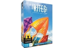 Asmodee - KITES - Jeu de Société Coopératif Pour Enfants Dès 10 Ans - Jeu de Cartes et Rapidité - Réalisez le plus beau Spectacle de Cerfs-Volants - 2 À 6 Joueurs - 10 Min - En Français - Matagot