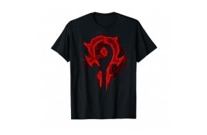 Warcraft + logo Horde saturé T-Shirt