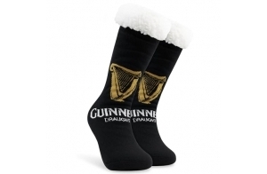 Guinness Chaussettes Pantoufles Homme, Antidérapantes et Confortables - Cadeau Homme