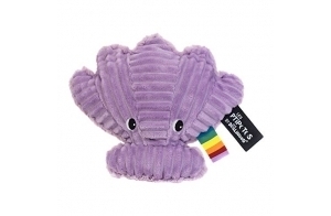 Peluche Ptipotos Coquillage - Les Déglingos mauve