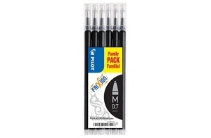 PILOT FRIXION 6 RECHARGES NOIR 0.7
