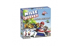 Dujardin – Mille Bornes Mario Kart – Jeu de société – Jeu de Plateau – Atteignez Les 1000 bornes en Premier – Jeu Familial – 2 Joueurs et Plus – Dès 7 Ans