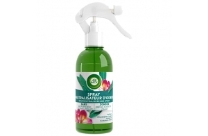 Air Wick Spray Neutralisateur D'Odeurs Aux Huiles Essentielles Eucalyptus et Freesia - Blanc, 237 ml (Lot de 1)