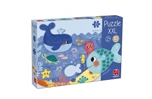 Dujardin- Baleine Goula Océan-Puzzle XXL pour Enfant-dès 2 Ans, 1120700014