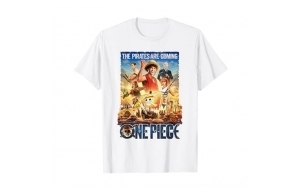 One Piece Pirates are Coming Poster T-Shirt