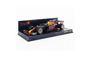 Minichamps Bull Racing Honda RB16B-Max Verstappen-Vainqueur Français GP 2021 Voiture Miniature de Collection, 410210833, Blue/Red/Yellow