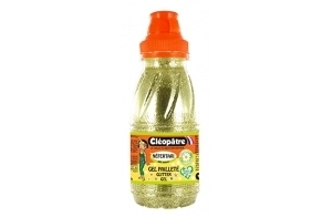 Cléopâtre - GP250-872 - Gel Pailleté Or - Flacon 250 ml 24 x 13 x 16 cm