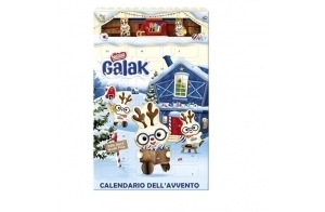 Galak - Calendrier de l'Avent Chocolat de Noël - 196,8 g