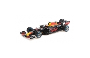 Minichamps Bull Racing Honda RB16B-Max Verstappen-Winner Belgian GP 2021 Voiture Miniature de Collection, 110211333, Blue/Red