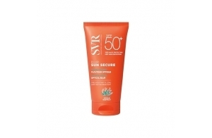 SVR - Blur SPF50+ Sans parfum Visage Sun Secure - Mousse Flouteur Optique - Primer Maquillage - Association de Filtres Brevetée - Résiste à L'Eau - Teint Lisse - 50 ml