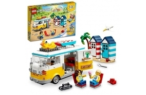 LEGO 31138 Creator Expert 3 en 1 Camping-Car à la Plage