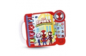 VTech - Le livre-jeu éducatif de Spidey, Livre Éducatif Enfant, Livre Spidey - 3 à 7 ans - Version FR