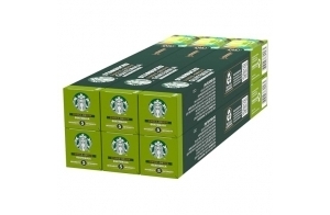 STARBUCKS Single-Origin Guatemala by Nespresso, Torréfaction Blonde, Capsules de Café 6 x 10 (60 Capsules)