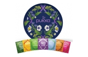 Pukka | Coffret Découverte Prestige Cadeau | Sélection Assortiment de 6 Thés Et Infusions 100% Bio | 90 sachets Tisanes Matcha, Gingembre, Miel, Menthe, Camomille | Idée Cadeau Femme et Homme