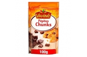 Vahiné Pépites Chunks, maxi pépites chocolat, super fondantes - Le sachet de 100g