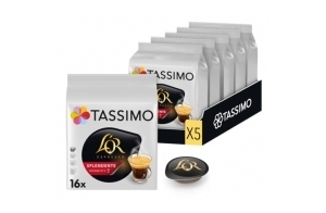 Tassimo Café Espresso Splendente L'OR , 80 unités