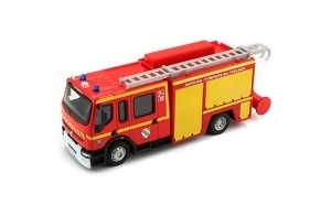 Bburago Maisto France 32002 Camion de Pompiers Renault Premium - Echelle 1/55