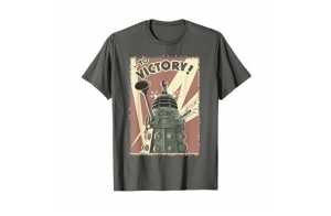 Doctor Who Propoganda Dalek Ventilateur de science-fiction 60e anniversaire T-Shirt