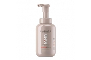 MÁDARA KIND Body Wash Foam, 300ml - Nettoyant pour le bain de bébé certifié bio, assez doux pour toute la famille, approuvé pour les peaux sensibles, formule sans savon, certifié Ecocert