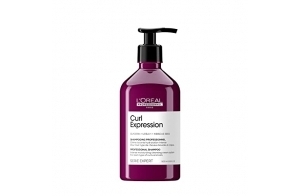 L'Oréal Professionnel, Shampoing Crème Lavante, Cheveux Bouclés / Frisés / Crépus, Sans Sulfate, Nettoie en Douceur, Hydrate sans Alourdir, Facilite le Démêlage, 500 ml