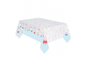 Child Peppa Pig Plastic Tablecover 1.2m x 1.8m - Dinosaur