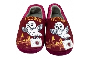 Harry Potter Fille Chaussons Hedwig Rouge 24