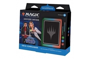 Magic The Gathering- Doctor Who Commander Deck 4 Étoiles, D23680000, Multicolore