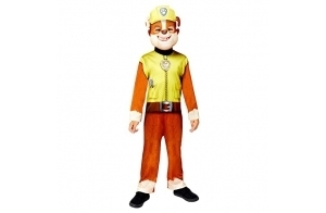 Amscan 9909123 Rubble Good Halloween Costume-Age Lizenzartikel Deguisement, Garçon, Caricature, Jaune, 3-4 Ans