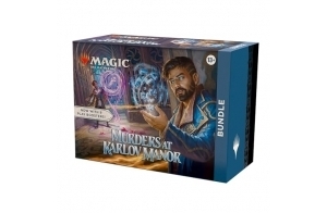 Bundle Magic: The Gathering Meurtres au manoir Karlov - 9 boosters de jeu, 30 cartes de terrain + accessoires exclusifs (Version Anglaise)