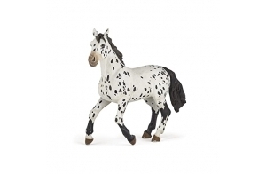 PAPO - 51539 - Figurine - Cheval Appaloosa - Noir et Blanc