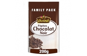 VAHINE - Pépites de Chocolat Noir 200 g (Family Pack) (l'emballage peut varier)