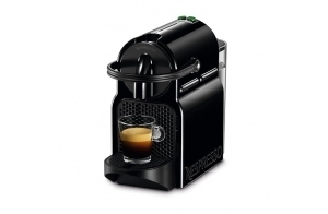 De'Longhi Nespresso Inissia EN80.B, Machine à Café Automatique, Machine à Capsules pour une Seule Tasse, Ensemble de BienvenueInclus, Design Compact, 19 Bars, 1260W, Noir