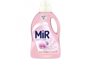 Mir Lessive Liquide Laine Main & Machine Formule Unique 3en1, 1.35L