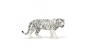 Papo - Figurine animal - Tigre Blanc, Majesté des Félins Sauvages, Jouet enfant dès 3 Ans - Découverte de la Faune et Sensibilisation à la Conservation des Espèces