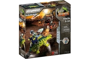 Playmobil 70626 Saichania et Robot Soldat- Dino Rise- Dino Rise- Dinosaure saichania