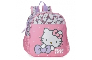 Hello Kitty My Favourite Bow, Sac à Dos pour Enfant, Sac à Dos Scolaire, Rose, Bretelles Larges et réglables, fabriqué en Polyester. Joumma Bags., Rose, Sac à Dos pour crèche