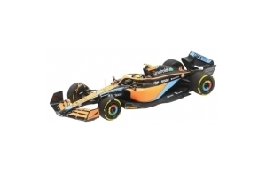 Minichamps- Voiture Miniature de Collection, 537224304, Orange/Blue