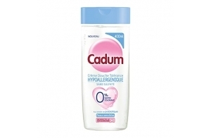 Cadum Crème Douche Tolérance Hypoallergénique Sans Sulfate Probiotique, 400.00 ml (Lot de 1)