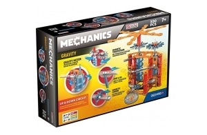 Geomag - Mechanics Gravity Up & Down - 330 Pièces - Circuit de Constructions Magnétiques Montant et Descendant pour Enfants dès 7 Ans - Jeu de Construction Magnétiques 3D - STEM - Fabrication Suisse