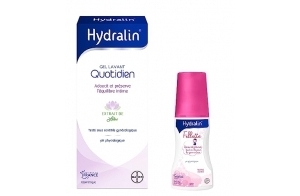 Hydralin® Quotidien - Gel lavant intime - Adoucit et préserve l'équilibre intime - 400ml | Hydralin® Fillette - Mousse lavante toilette intime - Protège des irritations -150ml - Cosmétiques