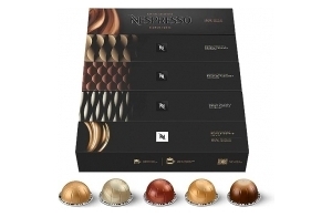 Nespresso Vertuo - Bundle Barista Creations 50 Capsules - 10x Sweet Vanilla, 10x Golden Caramel, 10x Roasted Hazelnut, 10x Bianco Doppio, 10x Bianco Forte