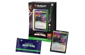 Magic: The Gathering Commander Masters Commander Deck - Enduring Enchantments (2-Card Collector Booster Sample Pack & Accessories - Version Anglaise)