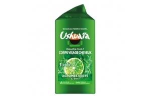 Ushuaïa Douche Visage Corps Cheveux Agrumes Verts