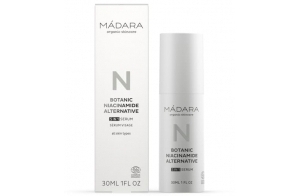 MÁDARA Organic Skincare - Sérum 5 en 1 à la niacinamide botanique alternative - 30 ml - Une alternative naturelle à la niacinamide, affine la peau, éclaircit et équilibre