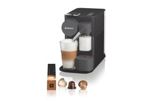 De'Longhi Nespresso Lattissima One Evo EN510.B, Machine a Café Capsule, Expresso et Cappuccino, 1450W, Noir